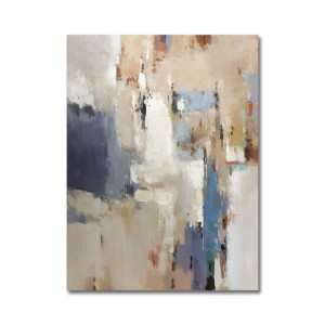 Ręcznie malowane domowe dekoracje Duży rozmiar ściany Kolorowe abstrakcyjne płótno Obraz olejny