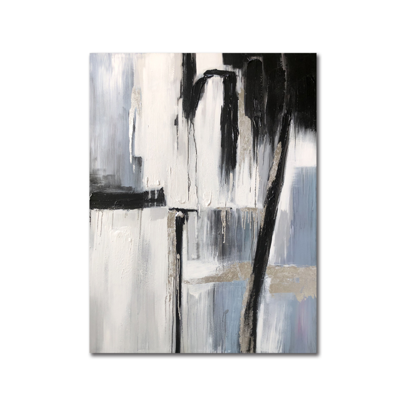 Nowy produkt Dekoracja ścienna Salon Streszczenie Art Fabric Canvas Pure Ręcznie malowane obraz olejny