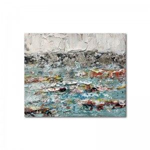 Abstrakcyjna sztuki tkaniny ramki płótno czyste ręcznie malowane inne malowanie oleju ściennego